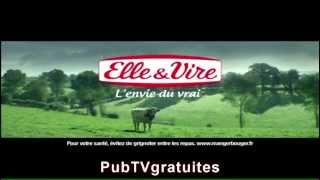 Publicité Elle \u0026 Vire - Crème Entière épaisse