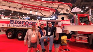 World of Concrete 2023 (Wednesday/day 2): Meeting the “provocative pumpers” in person!!!