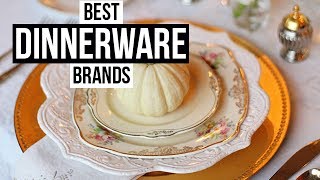 Top 5 Best Dinnerware Brands of 2017