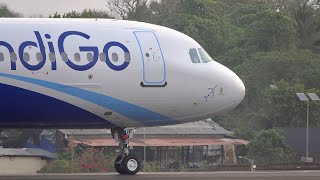 ഇൻഡിഗോ ഫ്ലൈറ്റ് എ 321 നിയോ | Beautiful Landing View from Kozhikode |#planespotter #indigoairlines