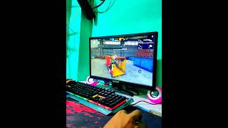 1vs1 jod or wot?🔥🔥 1v1 pc handcam free fire #shorts #short #alphaarijit