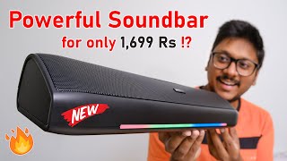 Powerful Soundbar on Budget... only 1,699 Rs !? 🤯🔥