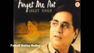 TERA CHEHRA  HAI AAINA Jagjit Singh Album FORGET ME NOT