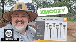 XMcosy Solar Pathway Light REVIEW!!