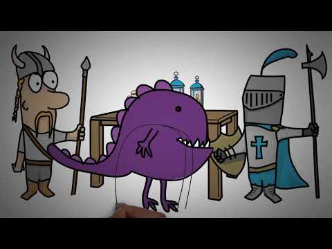 What is an epic simile in Beowulf?