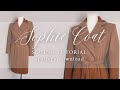 How to sew a coat | Sophie coat sewing tutorial + pattern