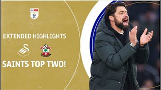 SAINTS IN TOP TWO! | Swansea City v Southampton extended highlights