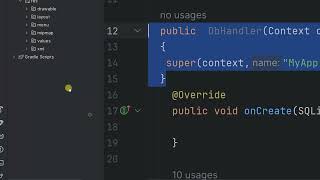 Android SQLite Tutorial with Java | Create Custom DBHandler.java & Extend SQLiteOpenHelper