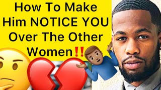 How To Make A Man WANT YOU Over The Other Women!! (4 Rules)