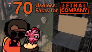 Listing 70 USELESS facts about Lethal Company! [v73]