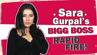 Sara Gurpal Takes Up The Bigg Boss Rapid Fire | Bigg Boss 14