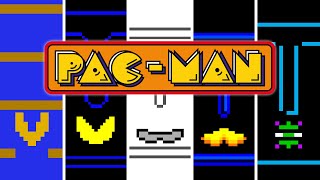 The DEATH of Pac-Man in almost all Pac-Man versions