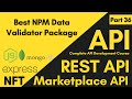 Best NPM Validator Package | How To Use Data Validation NPM Package For Validating NFTs Input Data