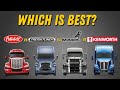 Best American Semi-Truck? ▶ Peterbilt vs. Kenworth vs. Freightliner vs. MACK