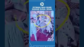 Meledak di Bandara Yaman, Detik Detik Petinggi WHO Berlarian Disasar Rudal Israel