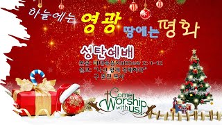 은혜와진리장로교회 (Grace and Truth Presbyterian Church)   2024년 12월 25일  성탄  예배