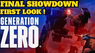 Generation Zero Final Showdown First Look