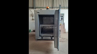 High Temperature Customized Oven with Double Floor Trolley  Working Temp 450 Degrees Celsius.