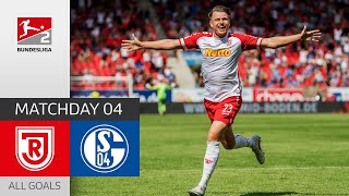 Regensburg vs Schalke – Jahn Remains Unbeaten! | 4-1 | All Goals | MD 4 – Bundesliga 2 - 2021/22