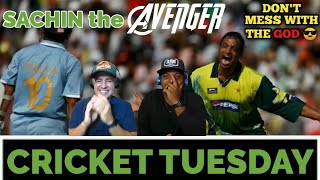 Don’t Mess With Sachin - Avenging Moments REACTION - Cricket Tuesday