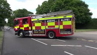 Hertfordshire Fire \u0026 Rescue Service - Welwyn Garden City WrL (60reg)