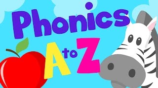 PHONICS A to Z for kids | Alphabet Letter Sounds | LOTTY LEARNS