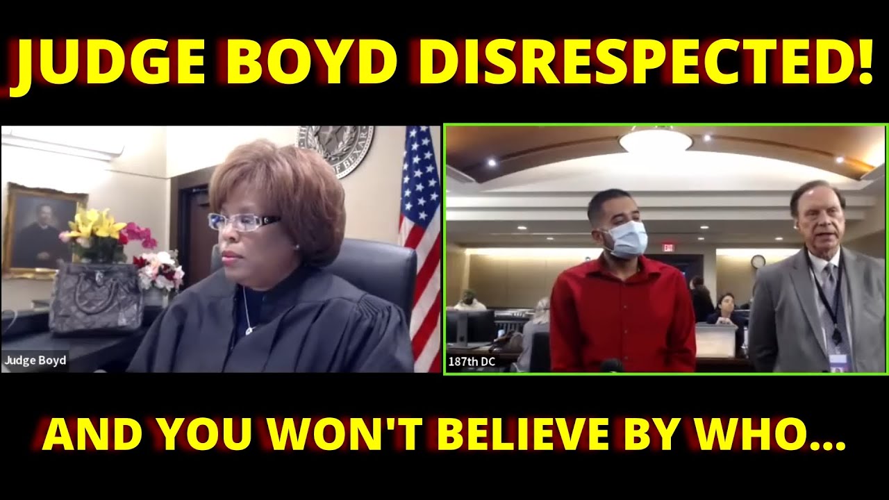 Judge Boyd Disrespected Youtube