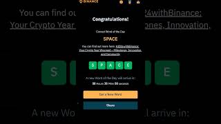 Theme 2024withBinance WOTD | Binance Crypto | 4 January 2025