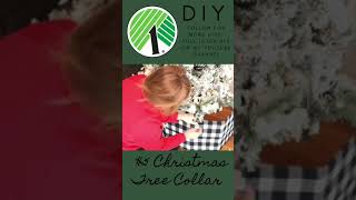 Dollar Tree Diy Christmas Tree Collar For Only 5