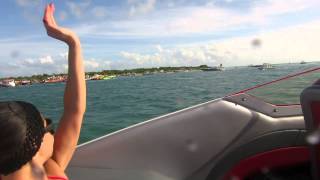 Boca Grande Raft Up - Fly By On Our Way Out - 11.09.2013 - 32 Skater