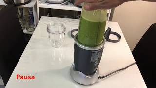 Reseña: Extractor de Nutrientes, NutriBullet 600W, Jugo Verde, Nutritious Juice