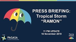 Press Briefing: Tropical Storm \