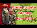 Infantry Hero Pair Progression Call Of Dragons (Hero Pairs, Artifacts)