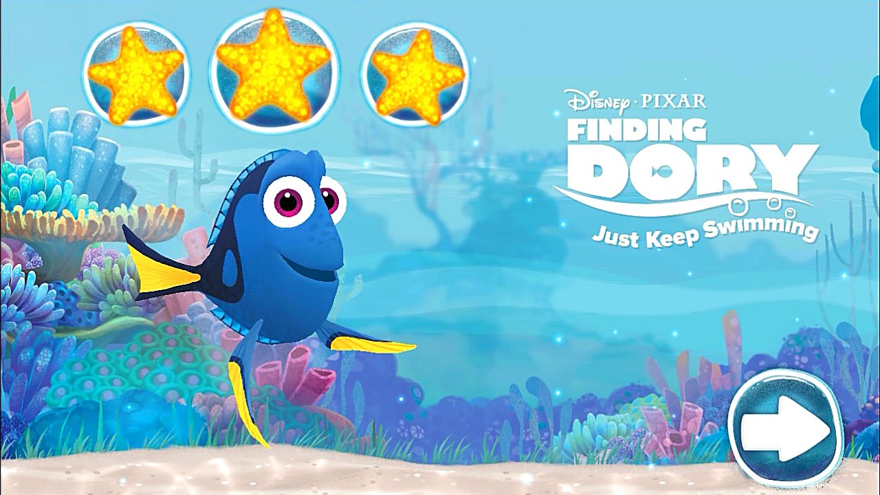 Finding Dory Just Keep Swimming Walkthrough - YouTube