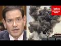 BREAKING NEWS: Marco Rubio Gives Update On Iran War As Peace Talks Stretch On