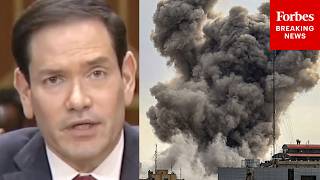 BREAKING NEWS: Marco Rubio Gives Update On Iran War As Peace Talks Stretch On