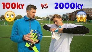 Tester Keeperhansker - 2000kr vs 100kr 🤔