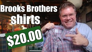 $20 Brooks Brothers shirt