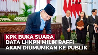 LHKPN Milik Raffi Ahmad Sudah Diverifikasi, Kapan Diumumkannya? | OneNews Update