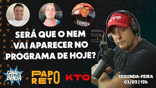 Papo Reto com Benja, Gladiador, Mano e Véio - ep. 376 - 03/02/2025