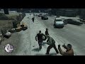 gta iv npc and cops brutal fight npc random fight