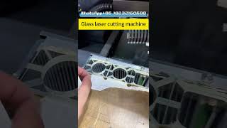 Glass picosecond laser cutting machine for cut white glass within 50mm and green glass within 30mm