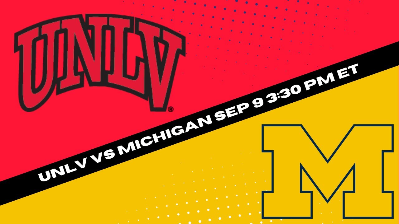 Michigan Wolverines Vs UNLV Rebels Prediction And Picks {Football Best ...