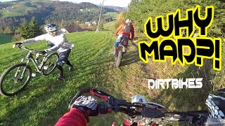 Angry People Vs Dirt Bikes - Motorcycle Freestyle, Fun & Animals