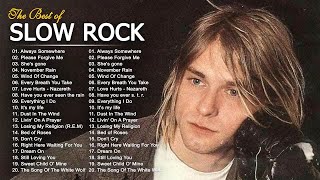 Bon Jovi, Nirvana, Scorpions, Aerosmith, U2,- Greatest Hits Slow Rock Ballads 70s, 80s, 90s