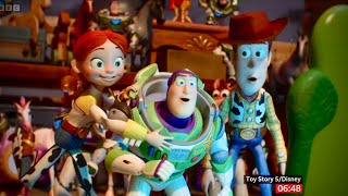 Tom Hanks, Tim Allen, Joan Cusack In Conversation With David Sillito About The Toy Story Movies.