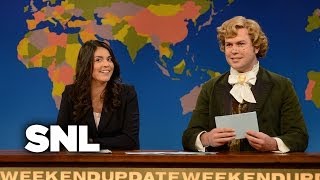 Weekend Update: Jebidiah Atkinson Reviews Broadway Plays - SNL