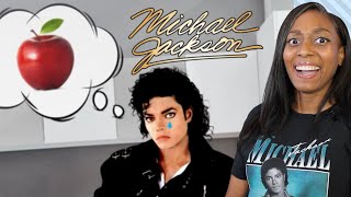 Reacting to Michael Jackson Eats... an APPLE!? | mjfangirl