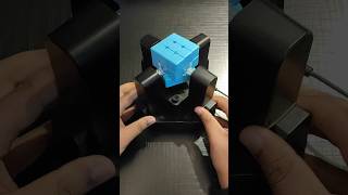 Can a Cubing Robot Solve The Blue Cube ? #shorts