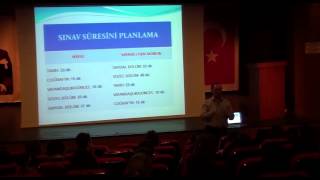 Öğretmen Adayları İçin Alan Bilgisi Testi ÖABT Semineri - Hasan Can OKTAYLAR